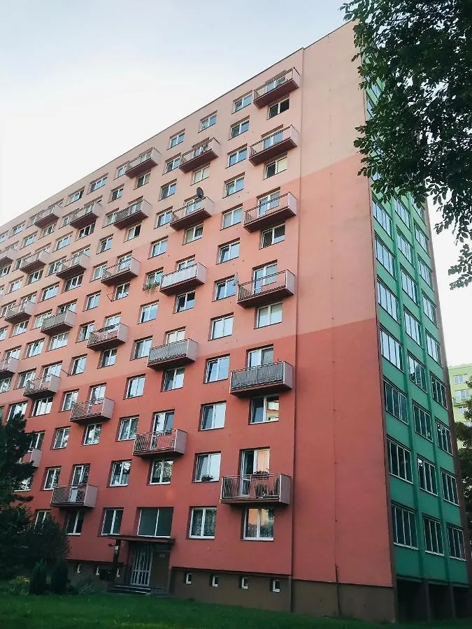 Novy Apartman V Ostrave U Misky S Akvariem A Vyhledem Z Balkonu Na Beskydy Ostrava 0*,